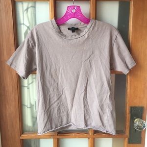 Top shop distressed t-shirt